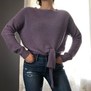 Universal Thread tie crop sweater